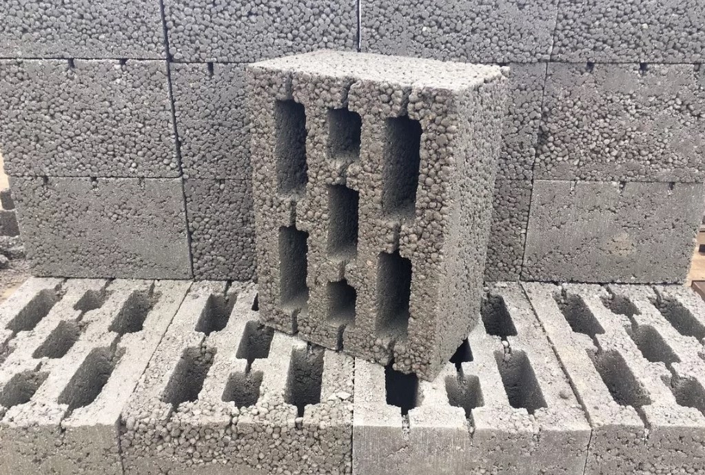 Внешний вид блока из ячеистого бетона