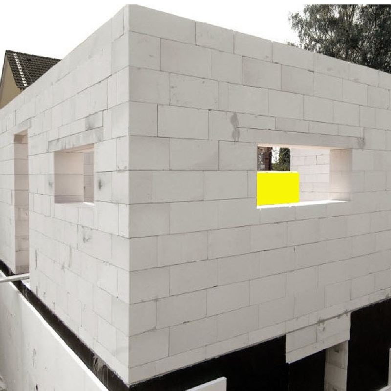 Строительство дома из блоков из ячеистого бетона